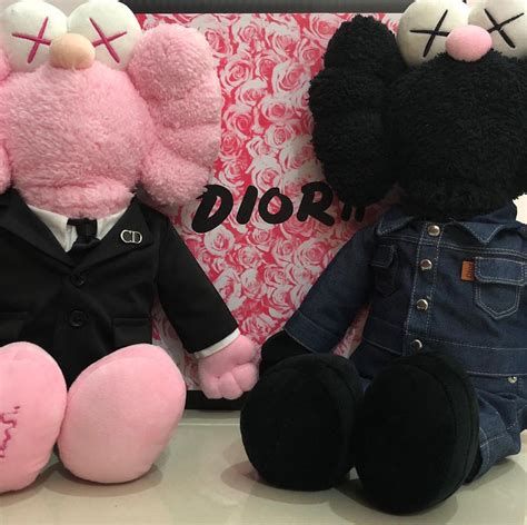 dior kaws plush